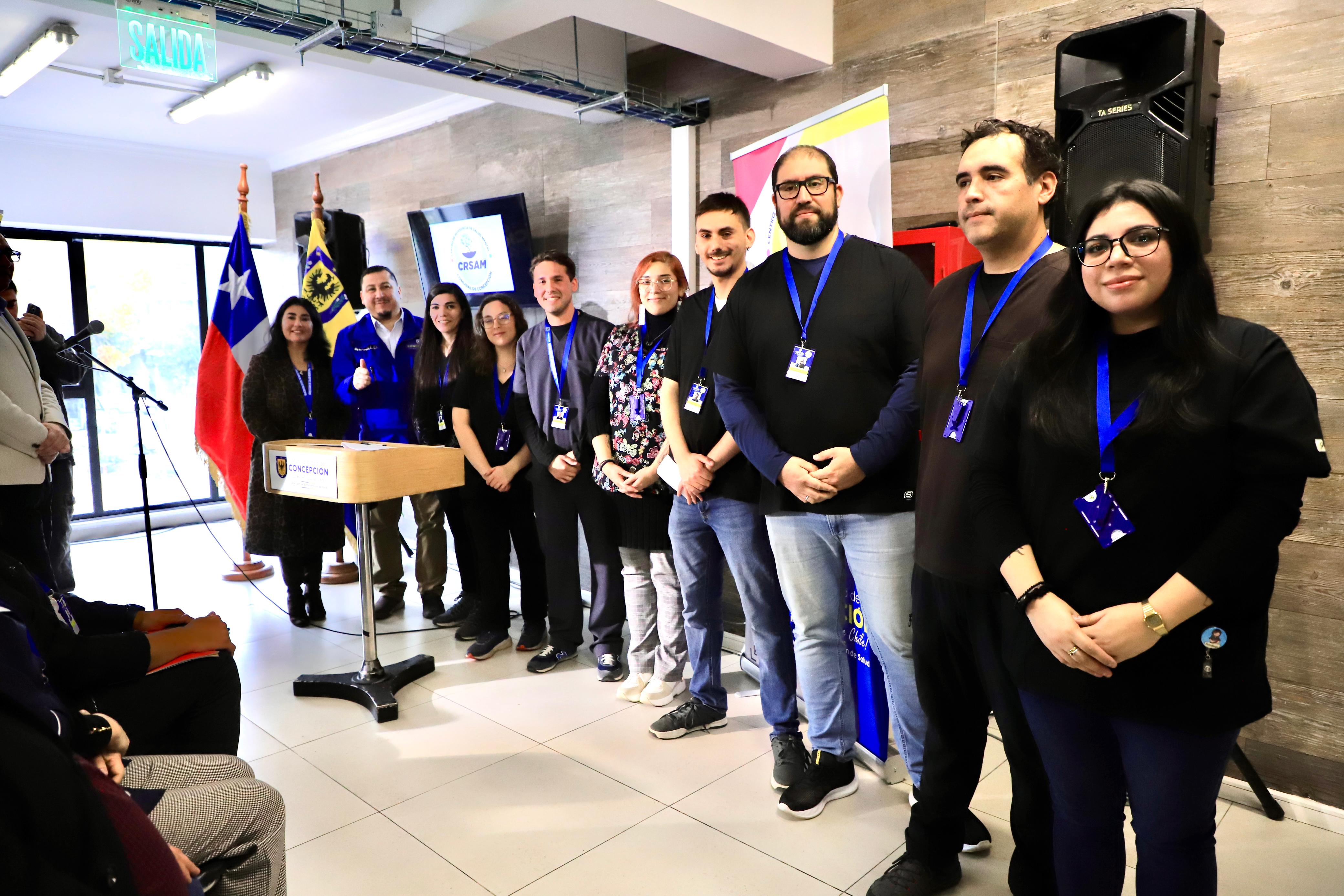 Concepción inaugura nuevo Centro de Referencia de Salud Mental Comunal
