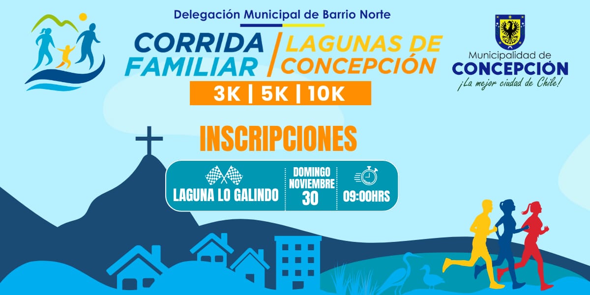Corrida cuatro lagunas concepcion