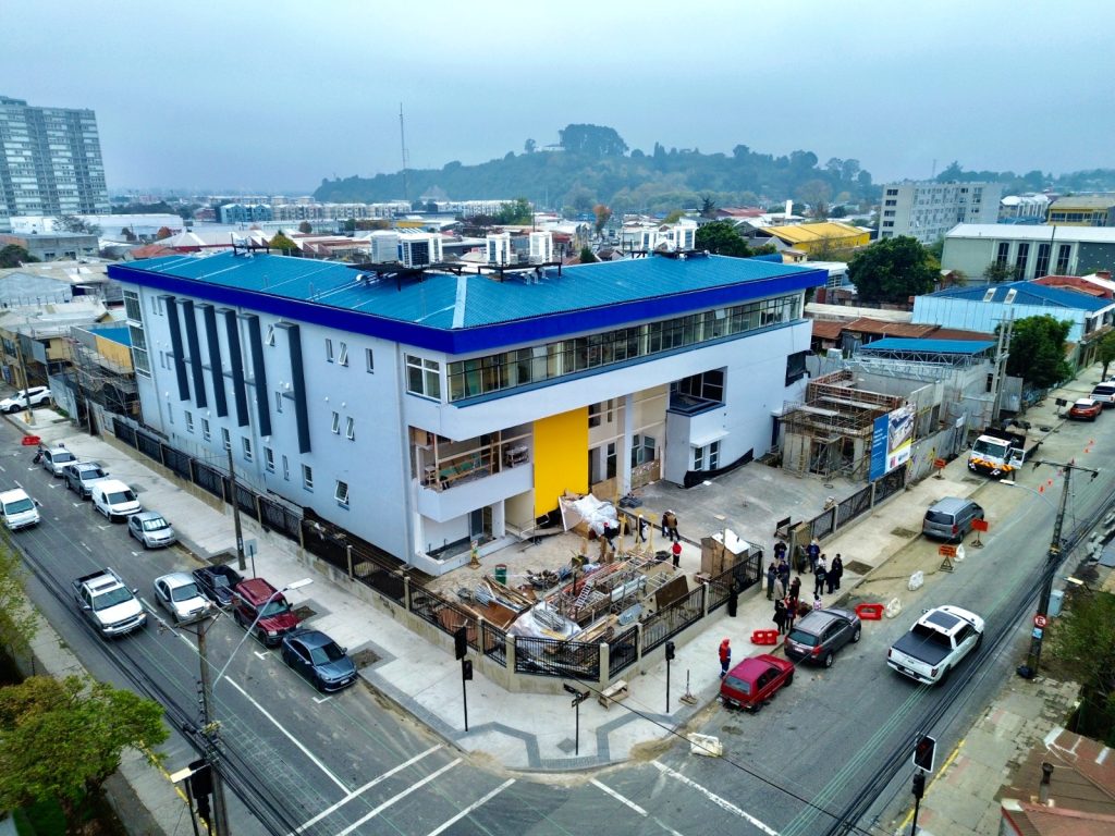 Un 85% de avance presentan obras del nuevo Cesfam O’Higgins