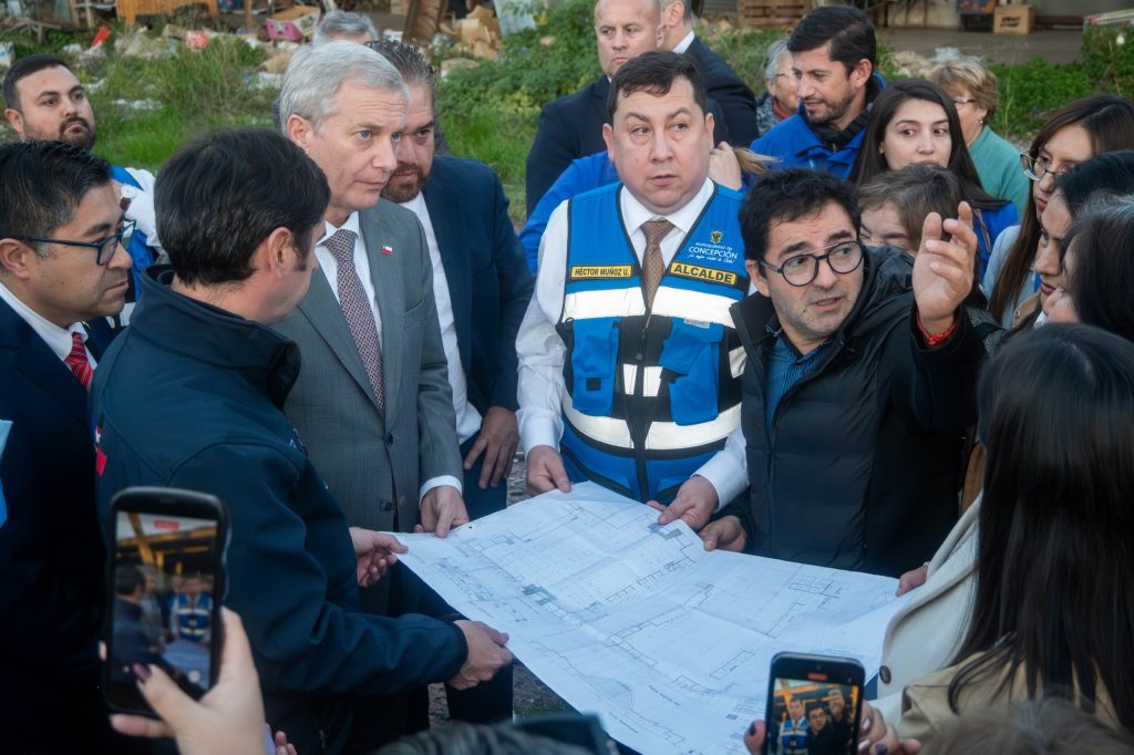 Presidente de la República visitó el Mercado Central de Concepción