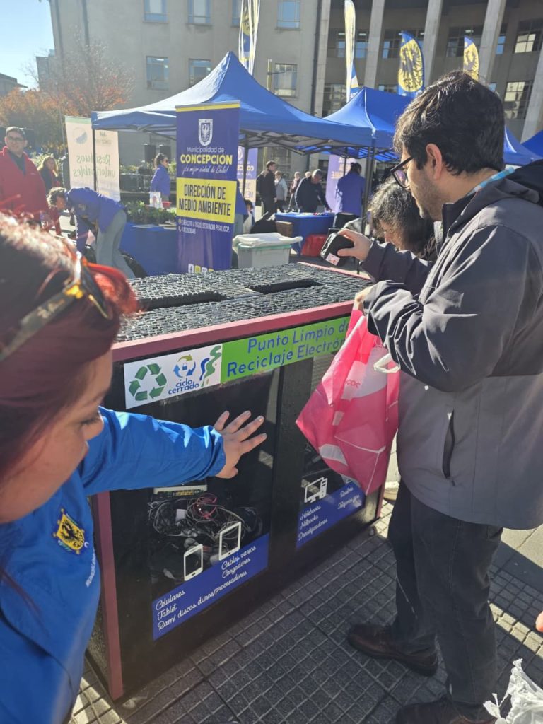 ¡Reciclamos más de 5 toneladas de residuos electrónicos!